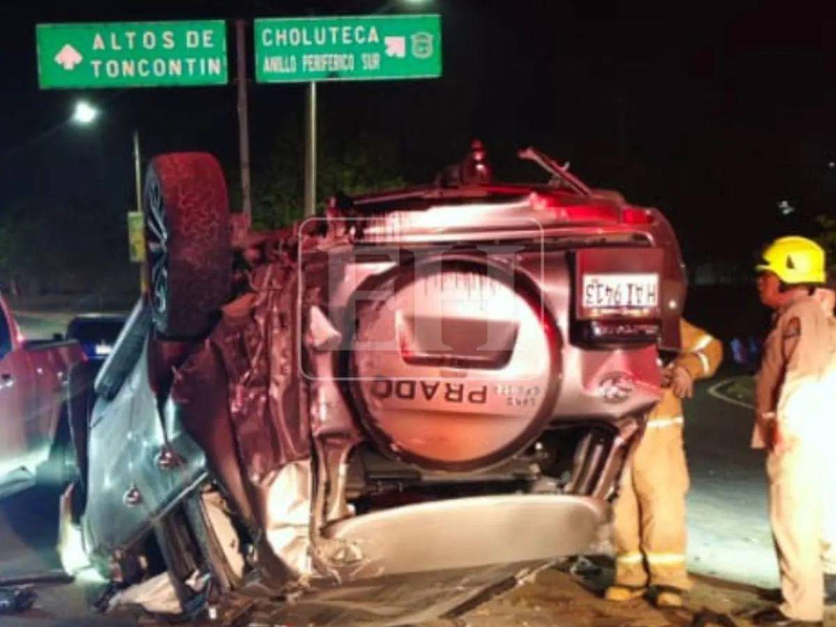 Piques y alcohol en Altos de Toncontín: Tránsito revela lo nuevo del accidente de menores