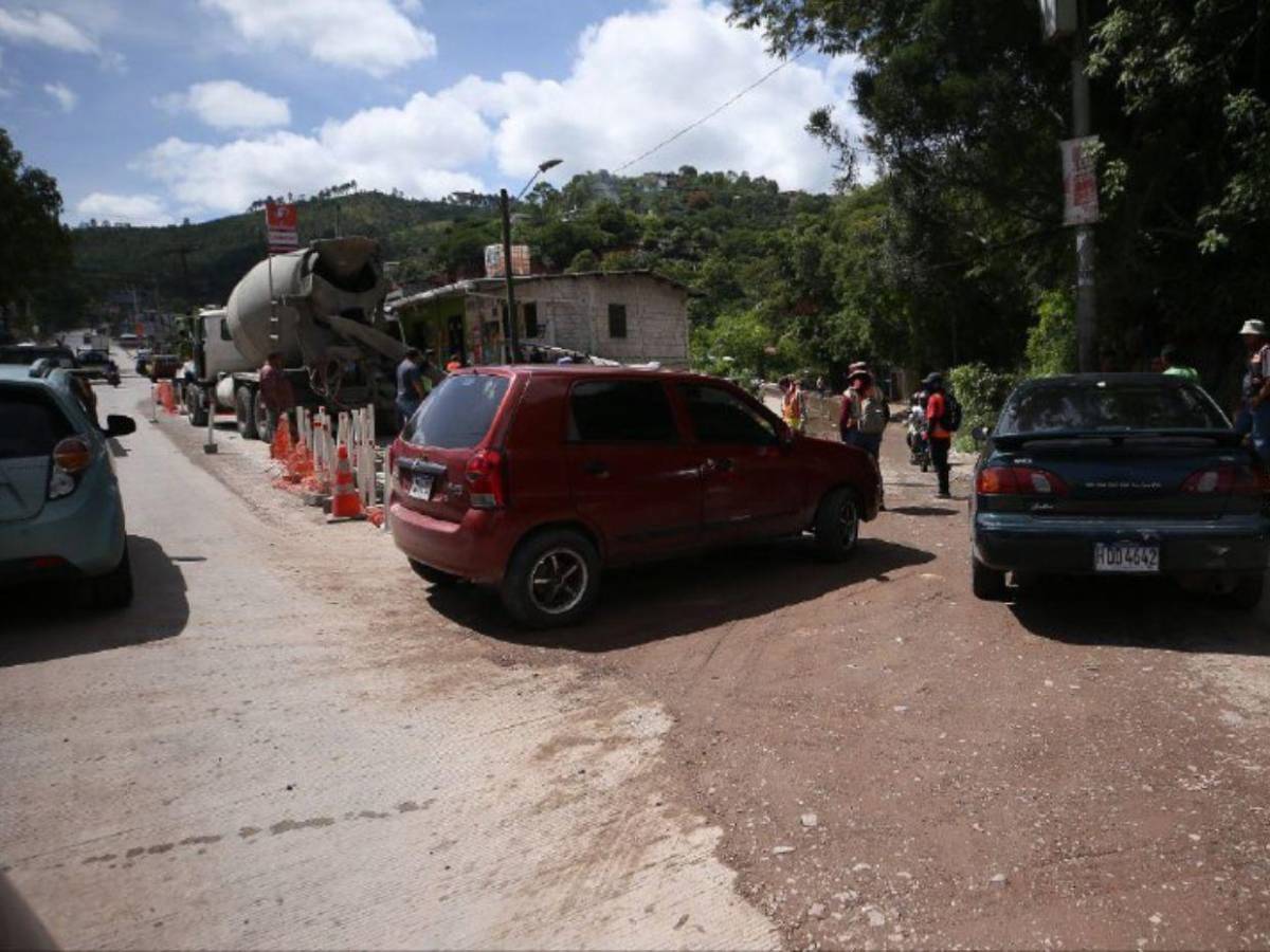 Salida a oriente de Tegucigalpa: tráfico más fluido tras obras de reconstrucción