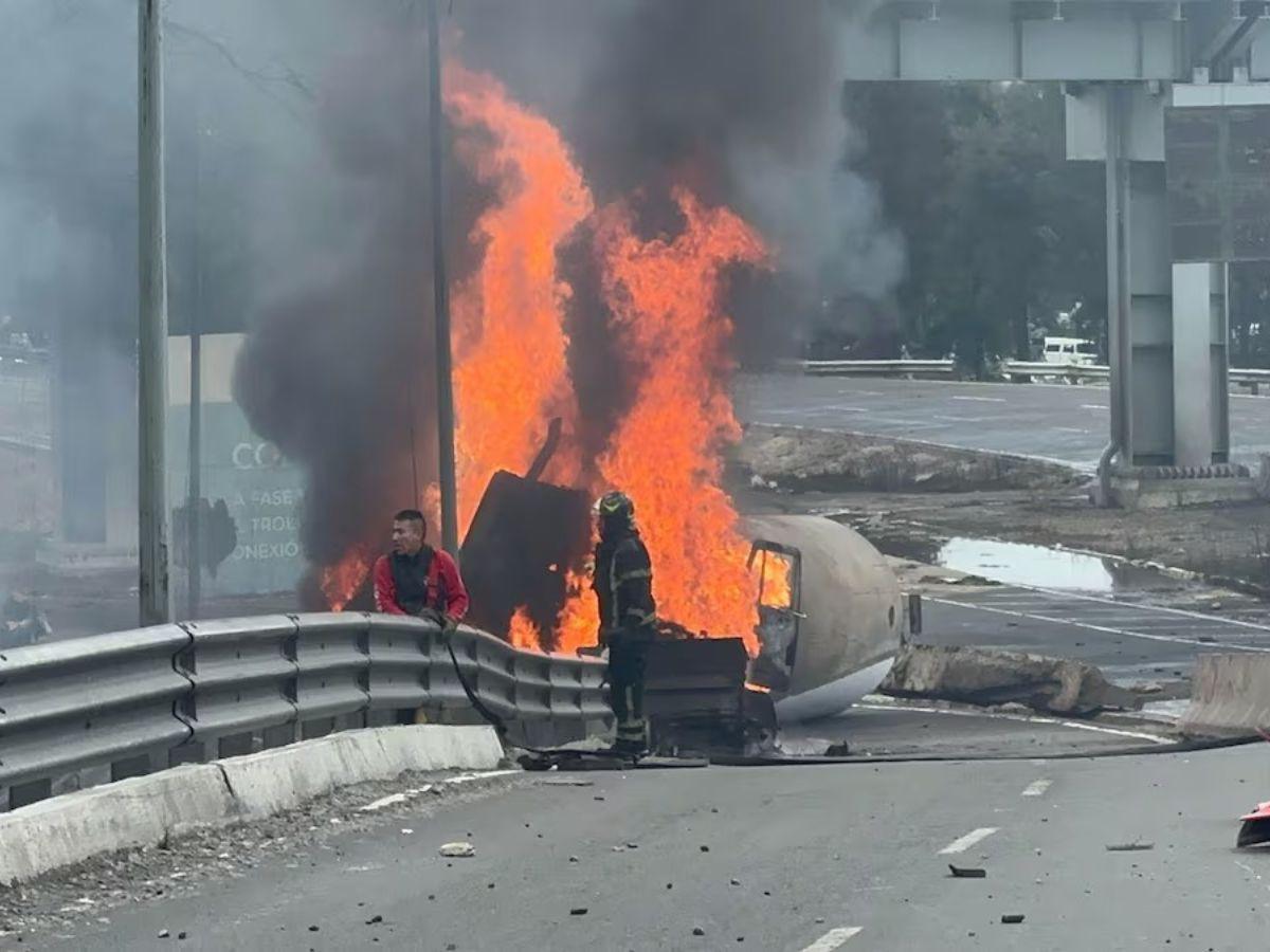 Abuela se quemó el 90% del cuerpo al salvar a su nieta en explosión en CDMX