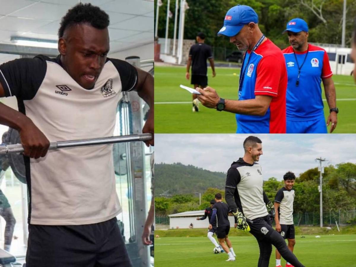 Con nuevos fichajes presentes: Así inició la pretemporada del Olimpia en Tegucigalpa