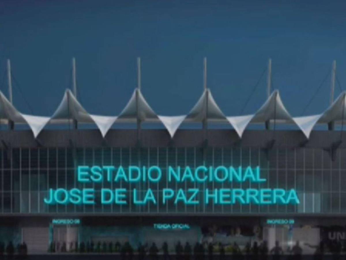 Así quedará el Estadio Nacional de Tegucigalpa luego de todas las remodelaciones