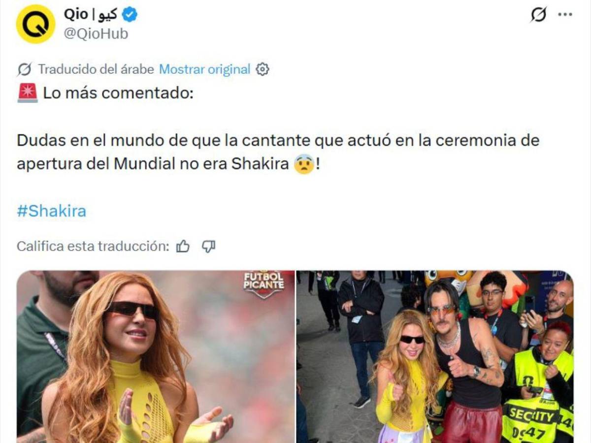 ¿Es cierto que Shakira usó una doble durante la inauguración del Mundial 2026?