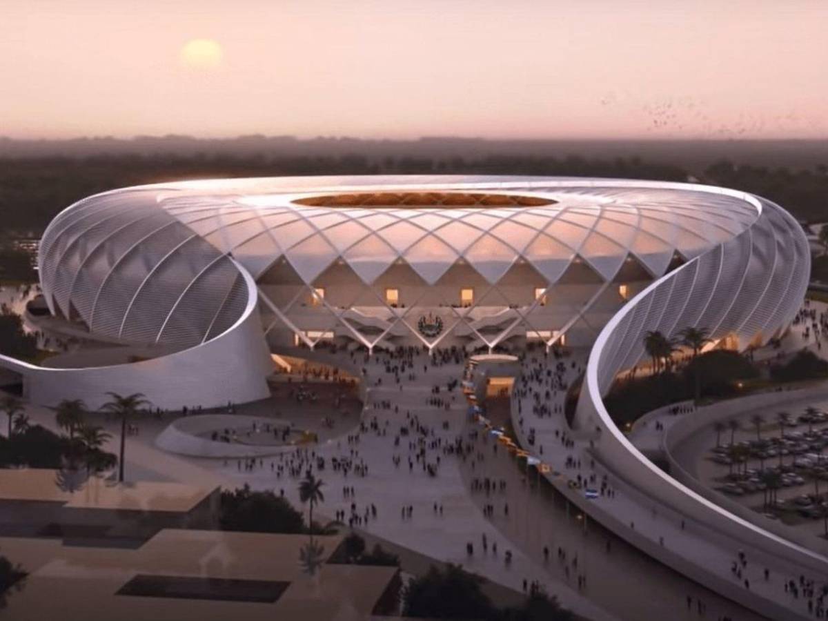 ¡Es una joya! Así avanza la construcción del mejor estadio de Centroamérica en El Salvador