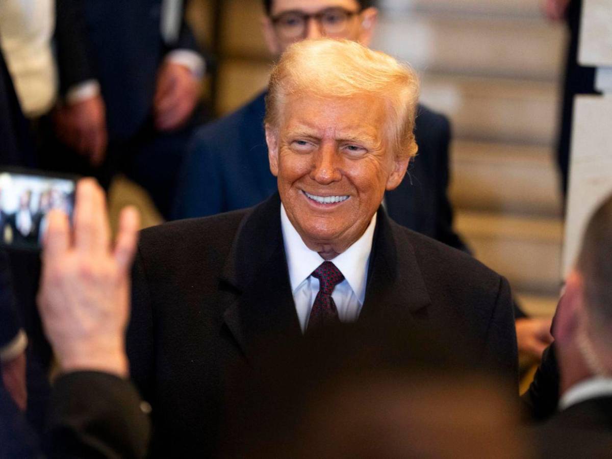 Las mejores fotos de Donald Trump durante su toma de posesión