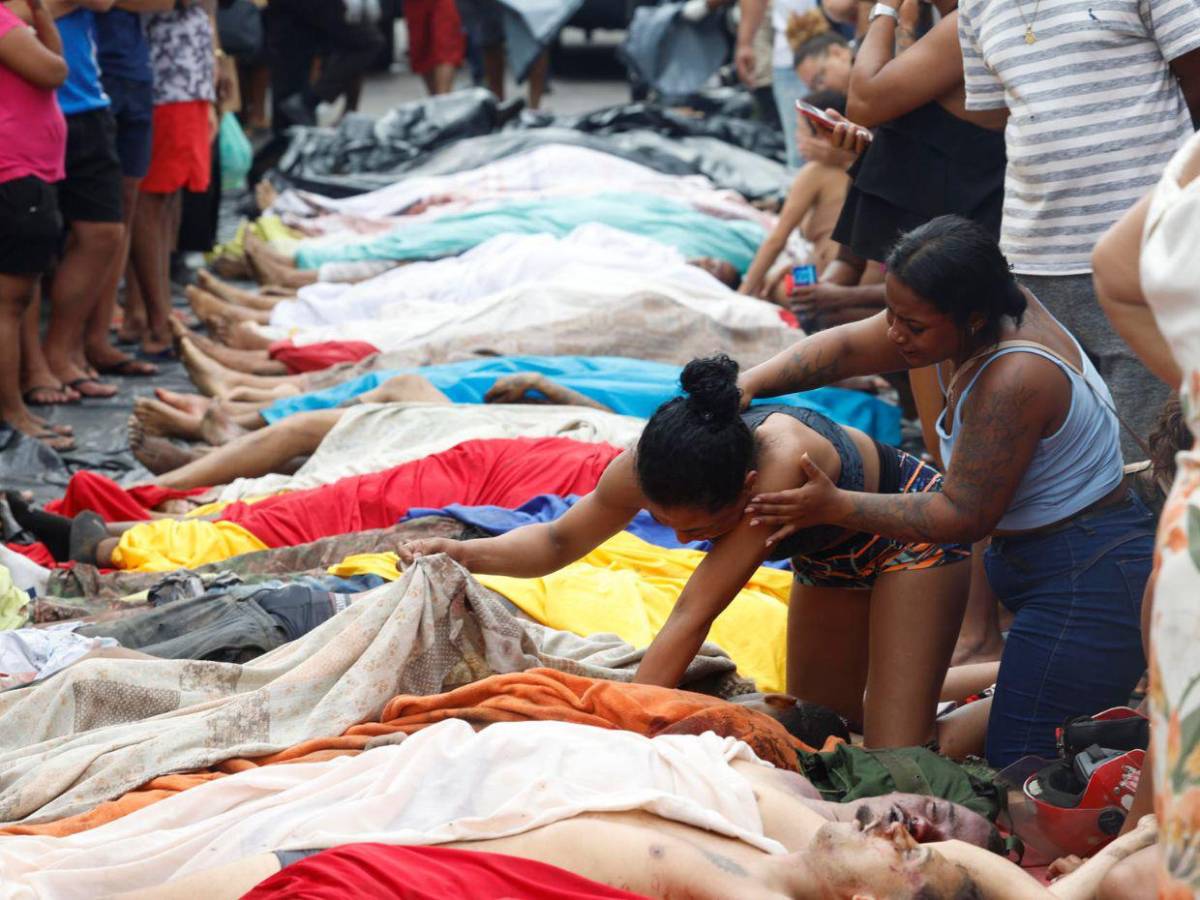 Río de Janeiro cuenta más de un centenar de muertos en su operación más sangrienta