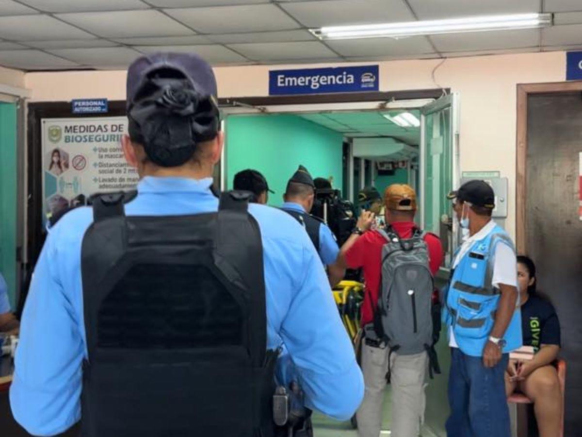 Heridas en el cuello y antebrazo: estado de salud de los policías heridos en La Masica