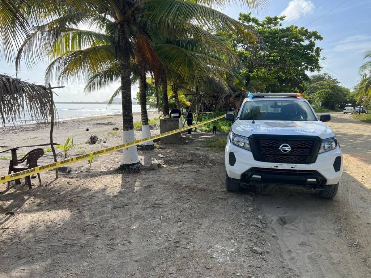 Matan a tres personas en playa de comunidad garífuna de Puerto Cortés