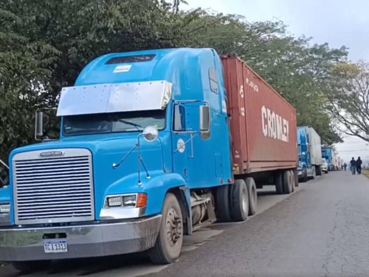 Socavón deja incomunicado punto fronterizo entre Honduras y Nicaragua