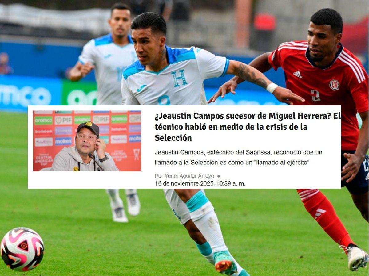 Lo que dicen los medios en Costa Rica previo a juego contra Honduras