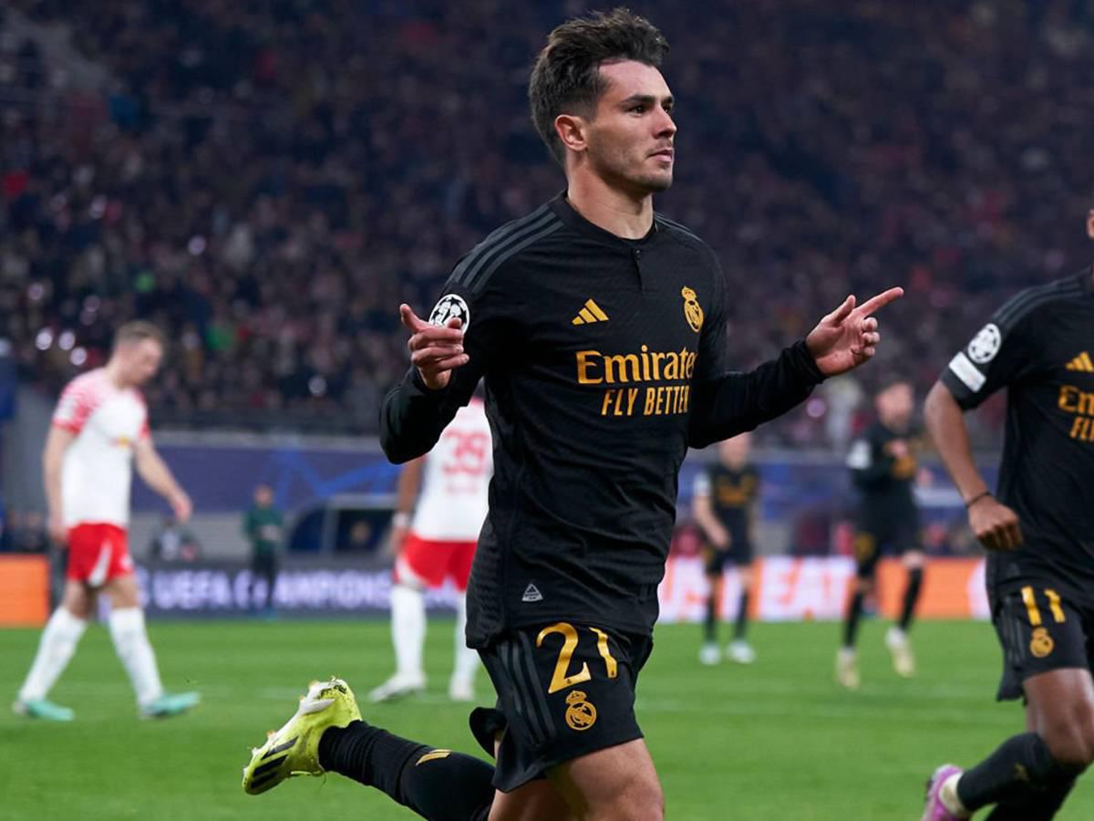 Brahim le da triunfo a Real Madrid sobre Leipzig en Champions League