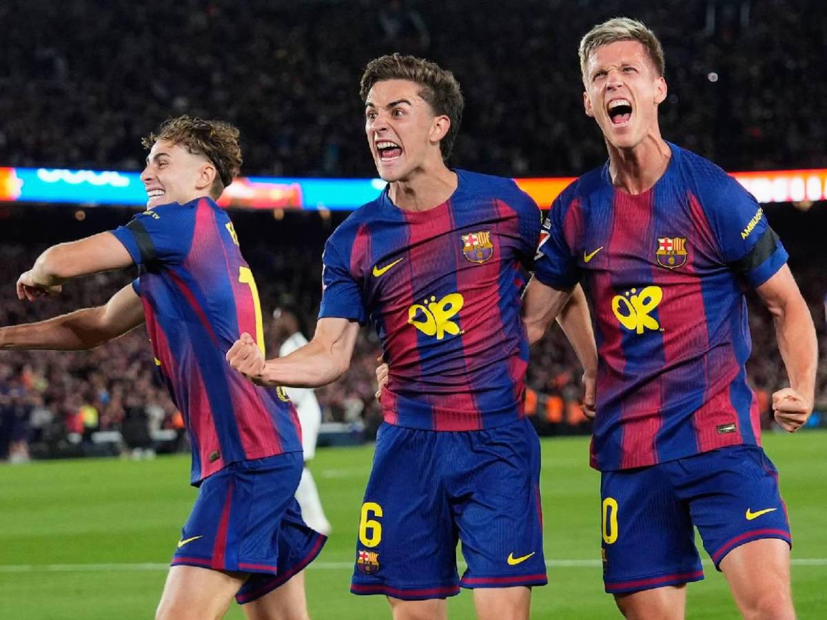 Burlas y festejo frente a su máximo enemigo: Así celebró el Barcelona un nuevo título en España