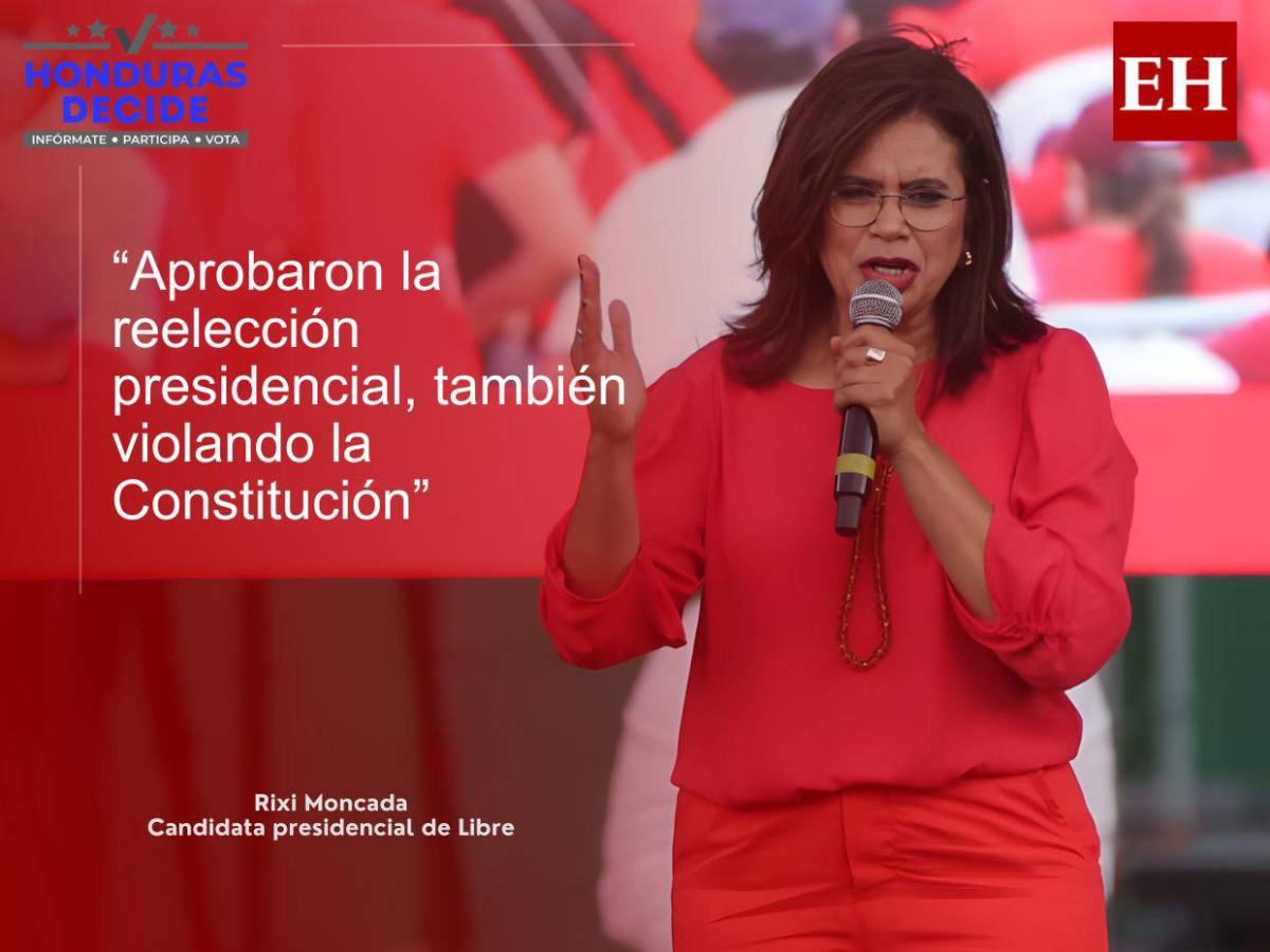 Nasralla y Asfura son los de la narcodictadura: las frases de Rixi Moncada en la Villa Olímpica
