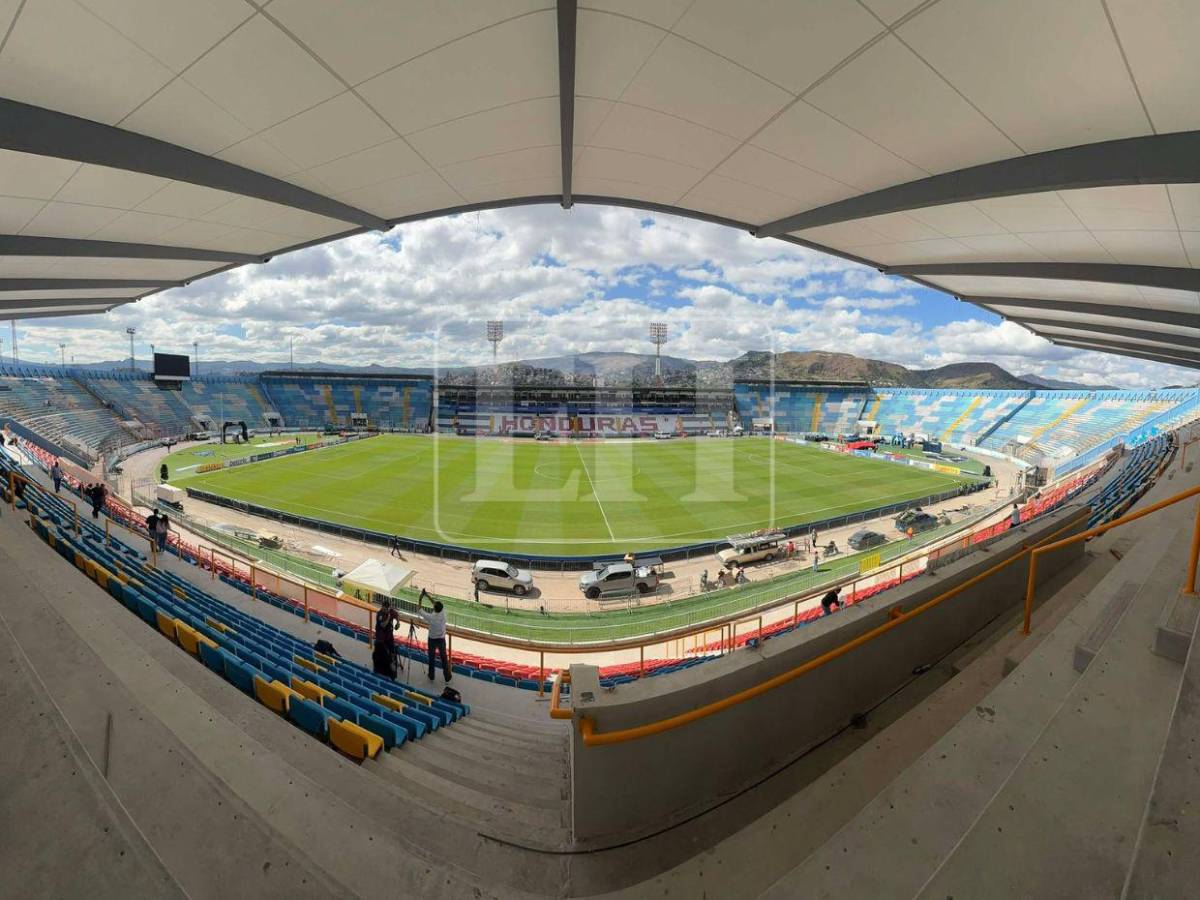¡Una belleza! Así luce el Estadio Nacional con sus mejoras para la final Olimpia vs Marathón