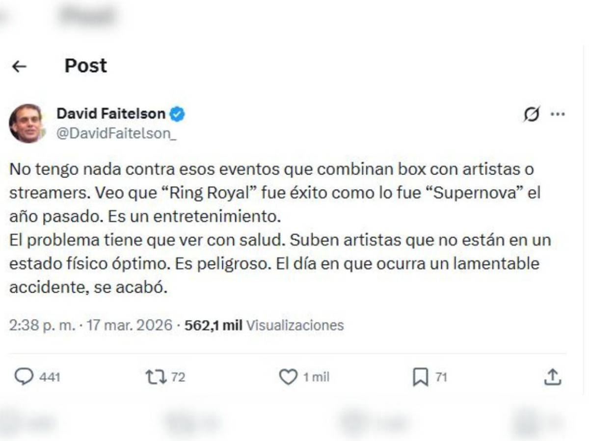 David Faitelson acepta una pelea de boxeo con Cuauhtémoc Blanco, pero con una condición