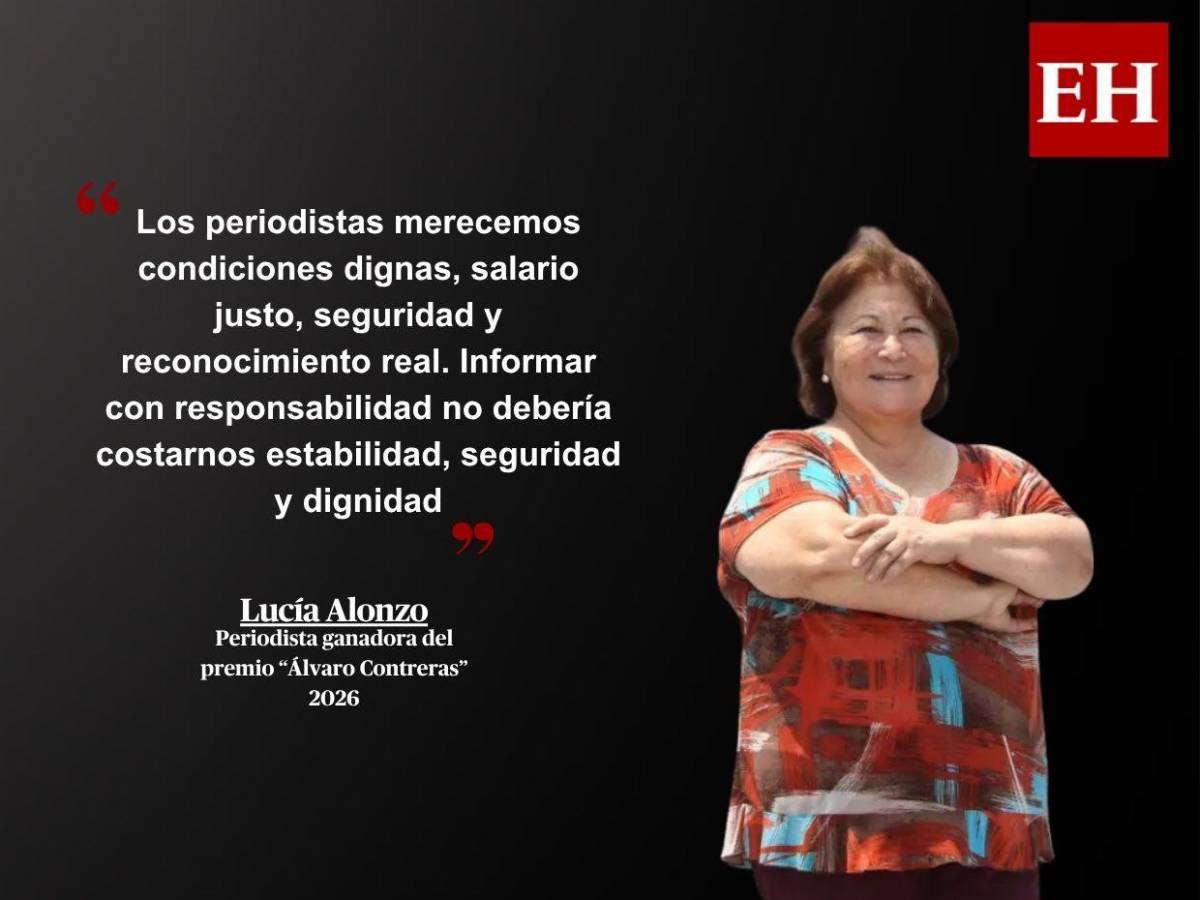 Compromiso, veracidad y ética: frases de Lucía Alvarado tras recibir el Álvaro Contreras 2026