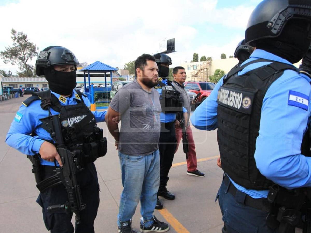 Trasladan a Tegucigalpa a tres sospechosos de secuestro en Taulabé