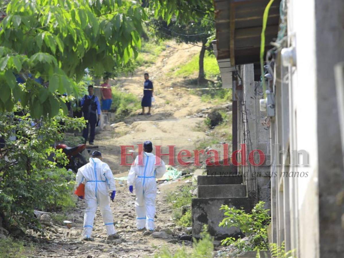 Nueva masacre deja cinco jóvenes muertos en el sector Lomas del Carmen de San Pedro Sula