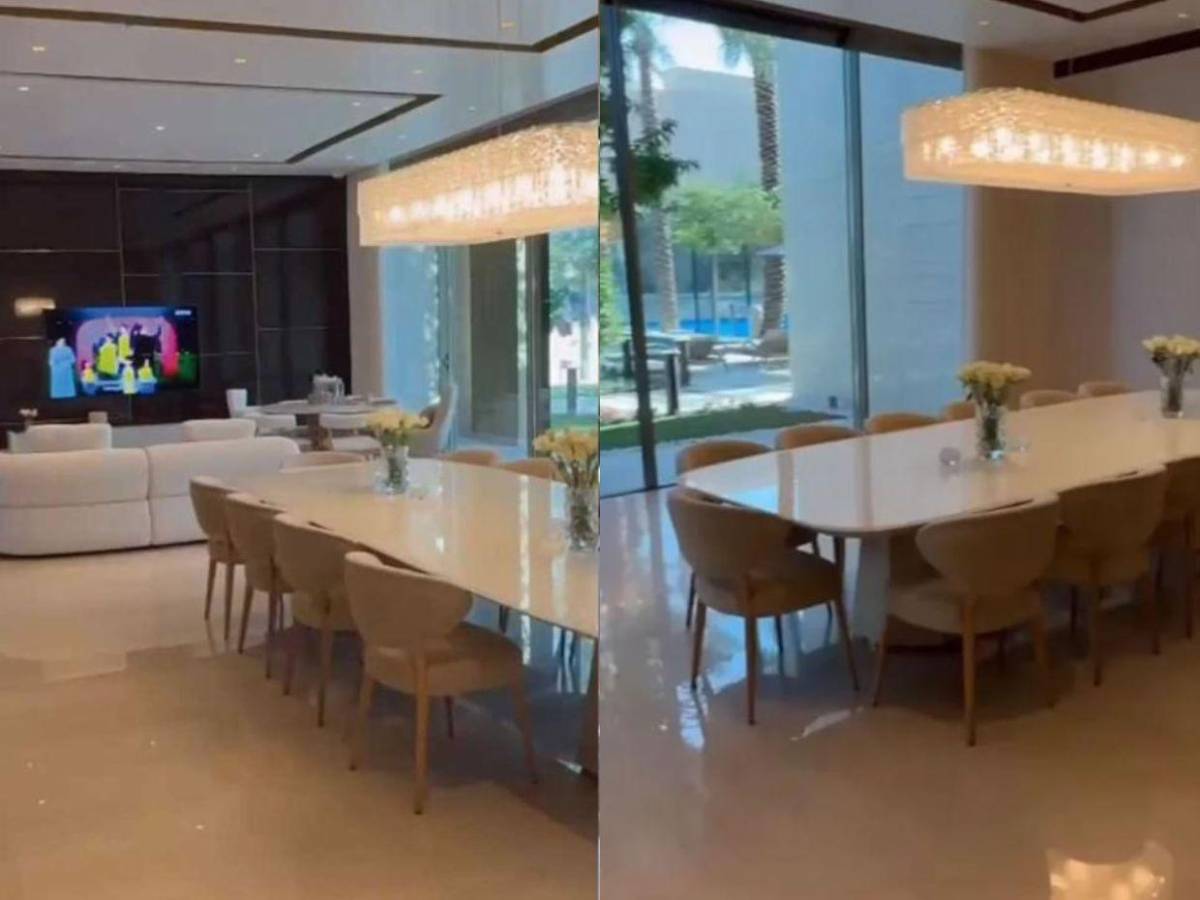 Lujosa mansión de Cristiano Ronaldo y Georgina Rodríguez, su nuevo hogar en Arabia Saudita