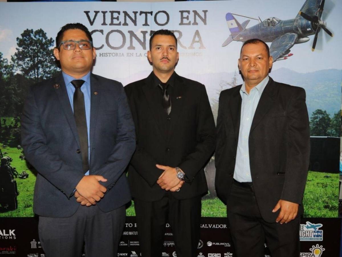 Tegucigalpa recibe con honores la premier de Viento en contra