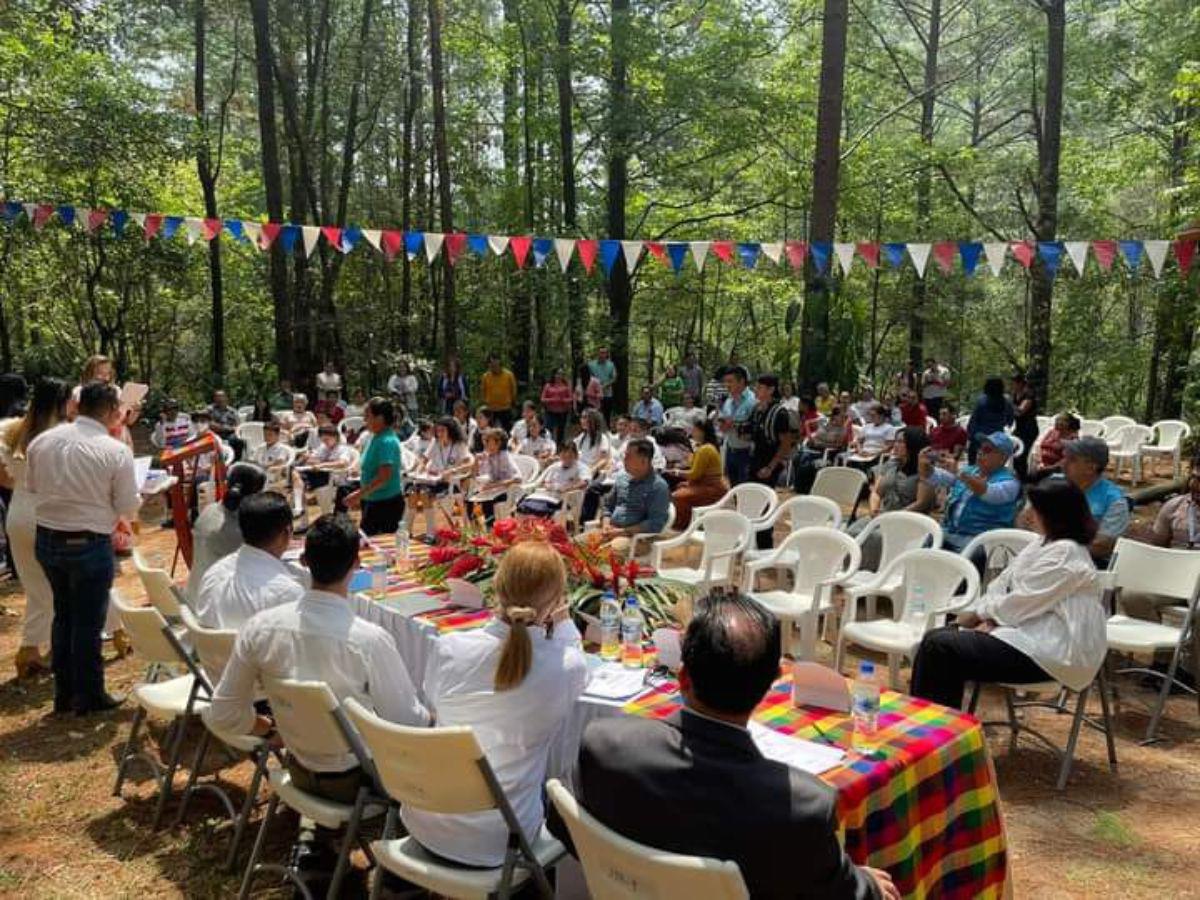 Celaque fue la inspiración de mil niños en Lempira