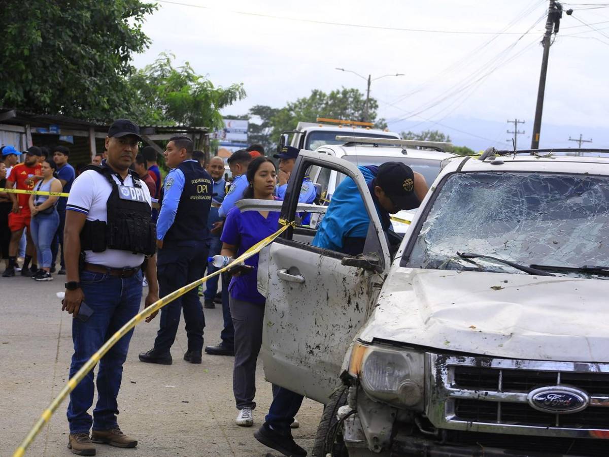 Esquivar moto o colisión con otro carro: investigan cómo pasó accidente en Cortés