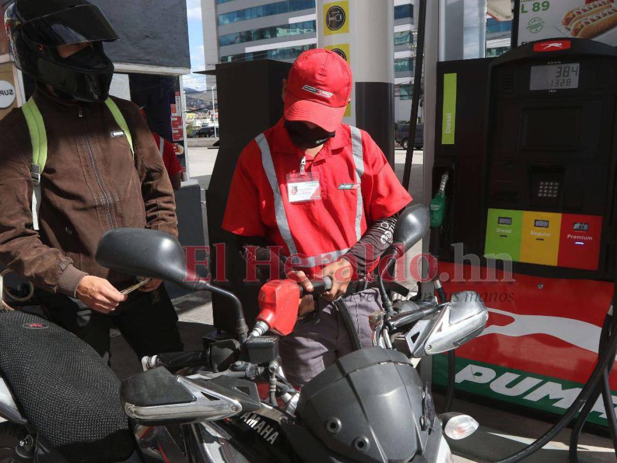 Solo la importación de gasolina superior ha bajado en Honduras