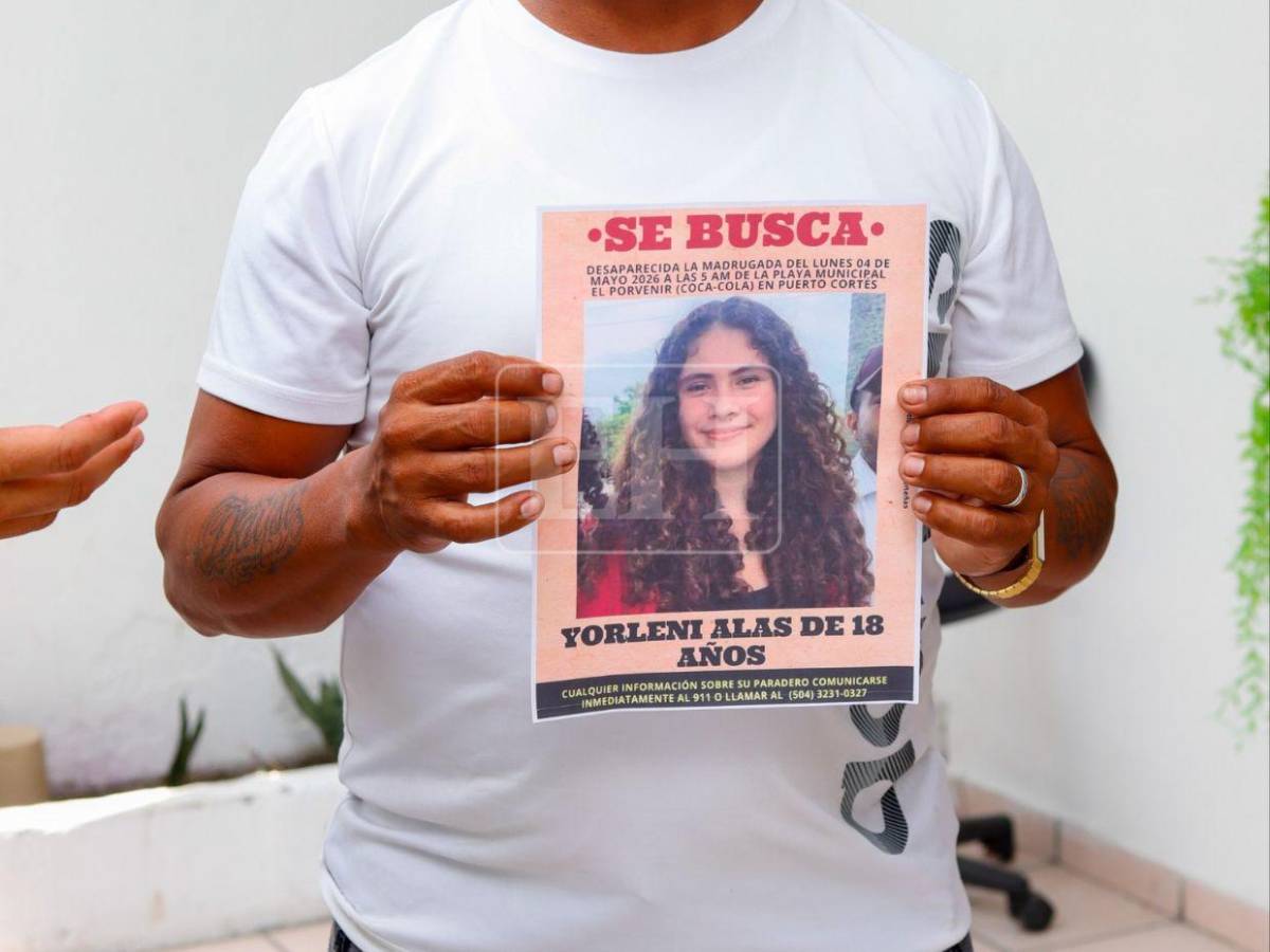 ¿Has visto a Yorleni Alas? Lo último que se sabe de su desaparición en Puerto Cortés