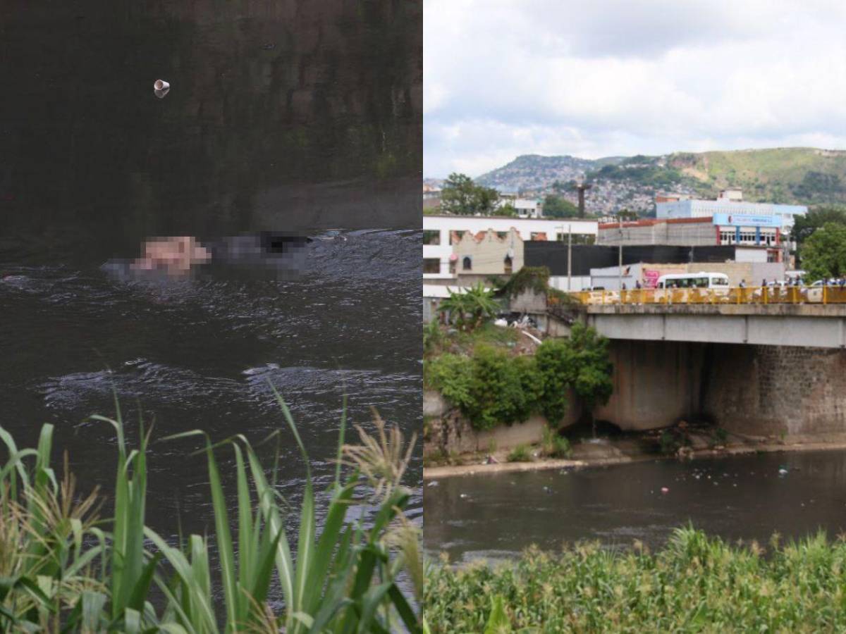 Encuentran el cuerpo de un hombre flotando en río Choluteca en la capital