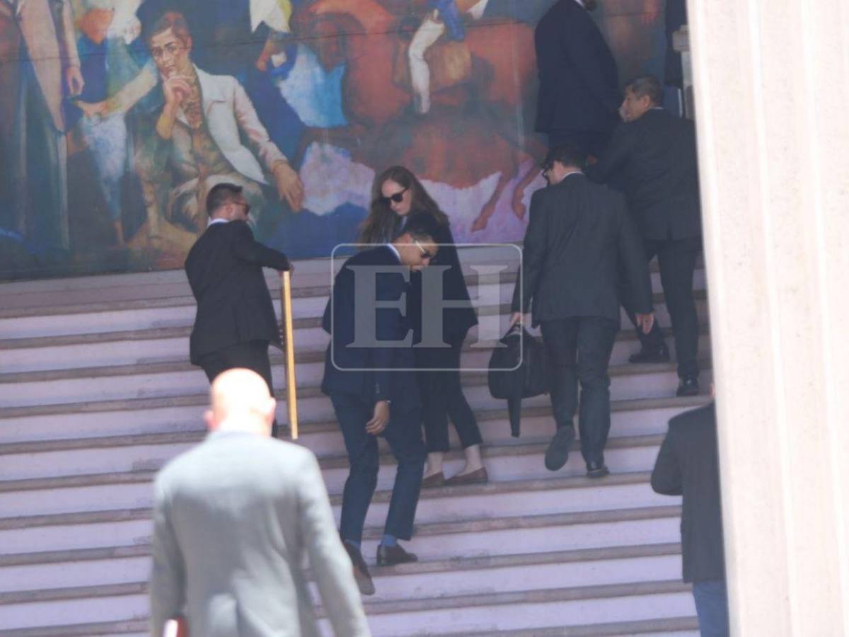 Bajo fuerte blindaje: Kristi Noem y Nasry Asfura se reunieron en Casa Presidencial