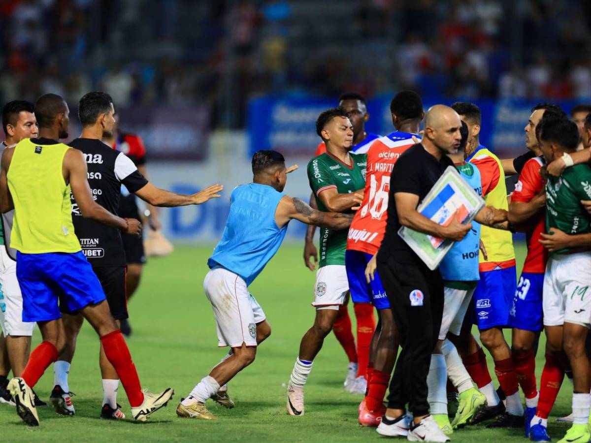 No es bueno para el fútbol: Keosseián habla sobre la pelea entre el Marathón y Olimpia