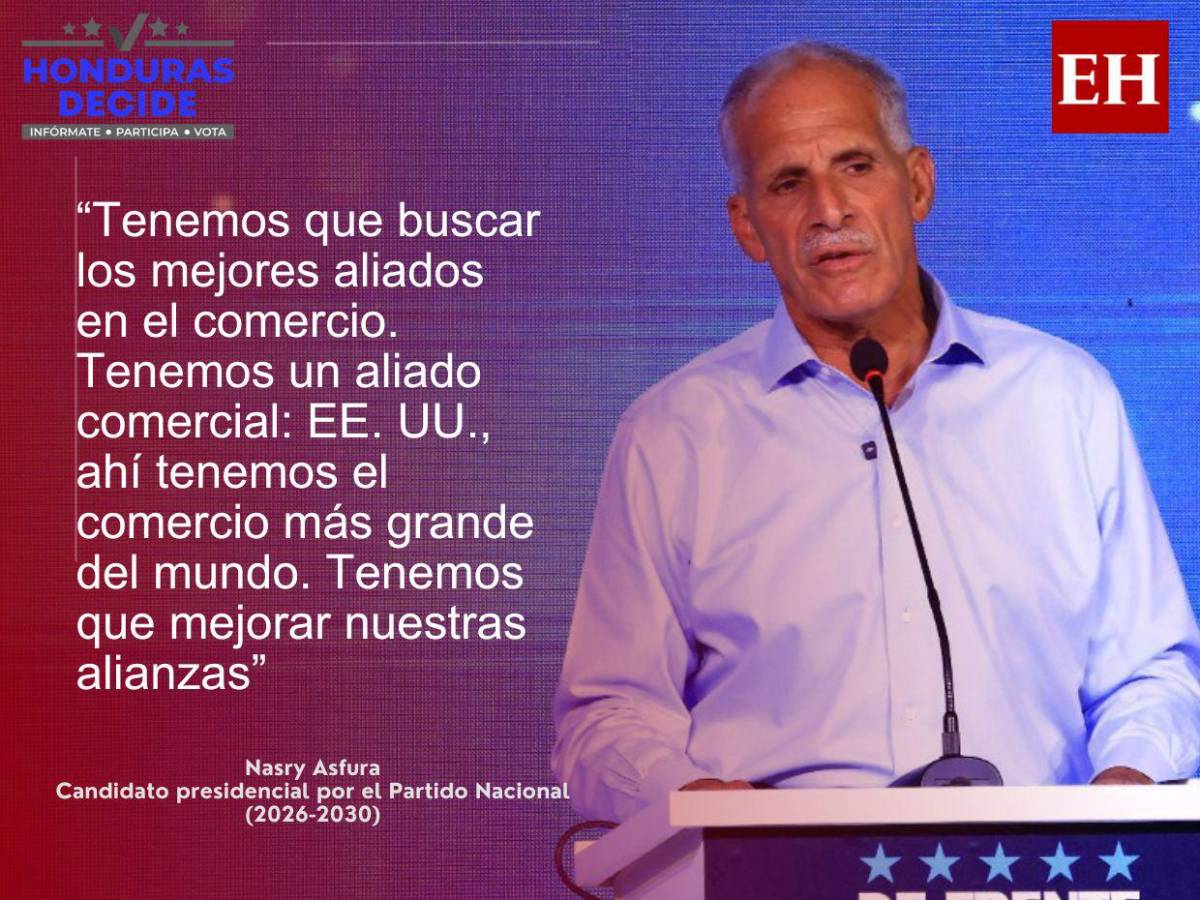 Denme esa oportunidad, Honduras: las frases de Nasry Asfura en foro de USAP