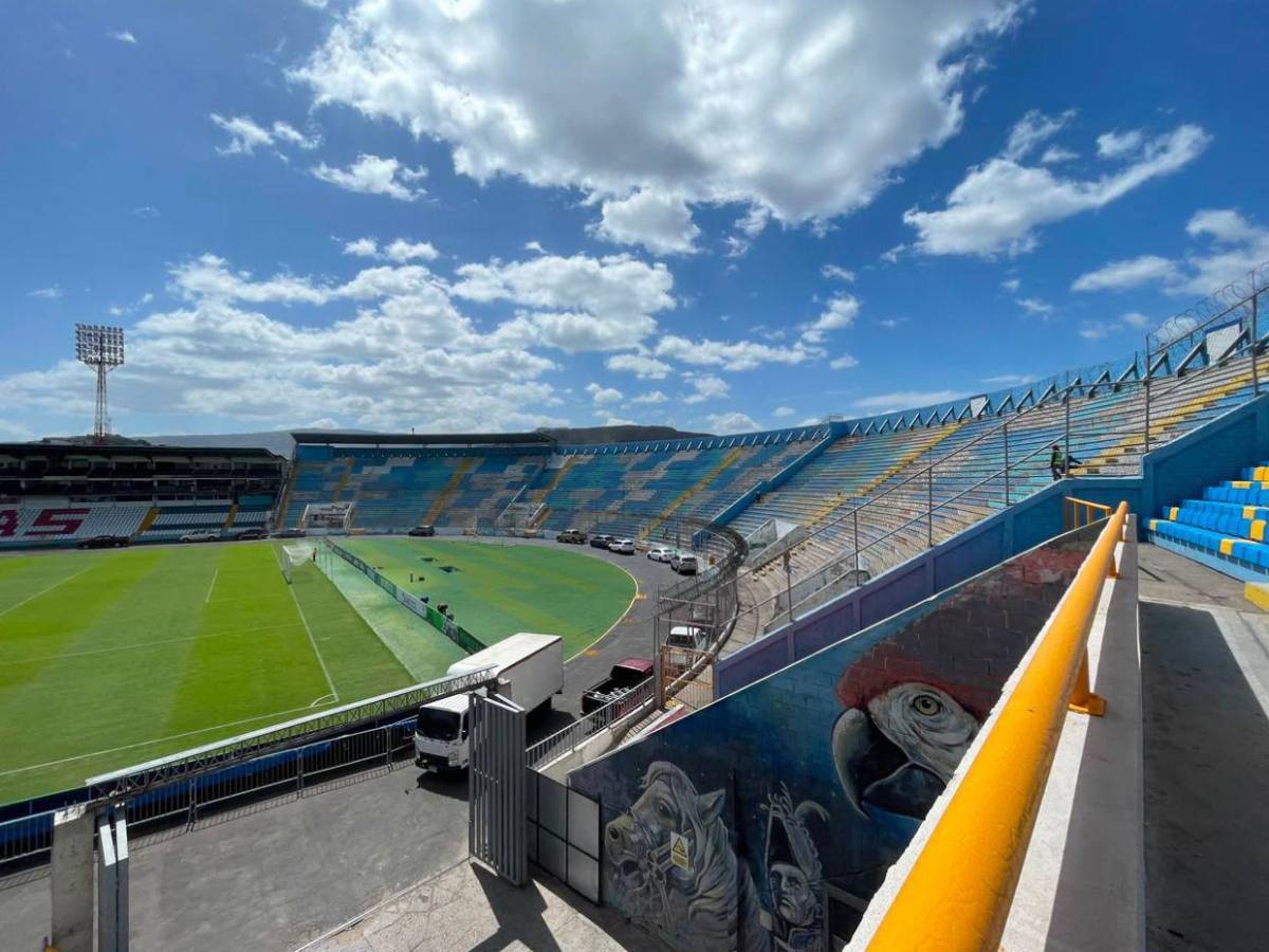 Gobierno de Xiomara Castro lo había dejado así: Condepor hace cambios en el Estadio Nacional