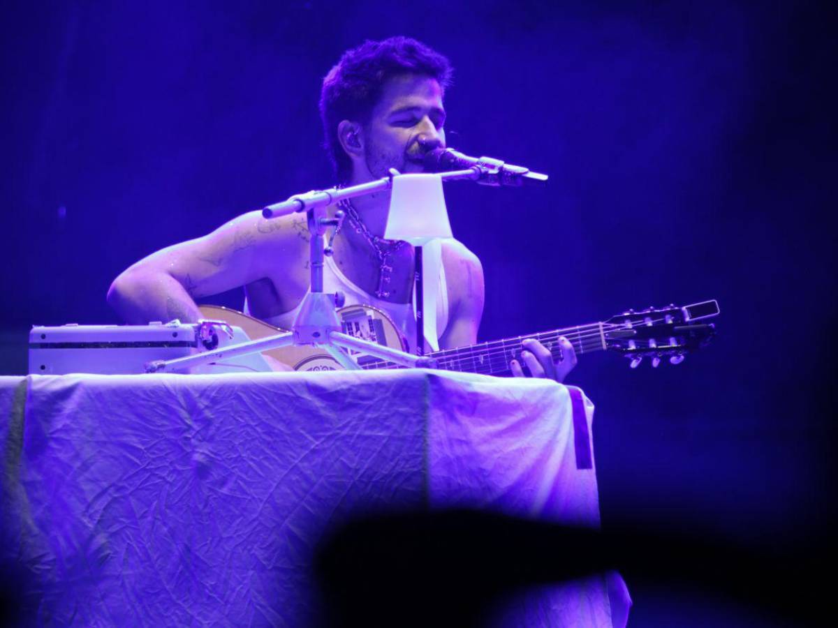 Las imágenes que dejó el concierto de Camilo en Honduras
