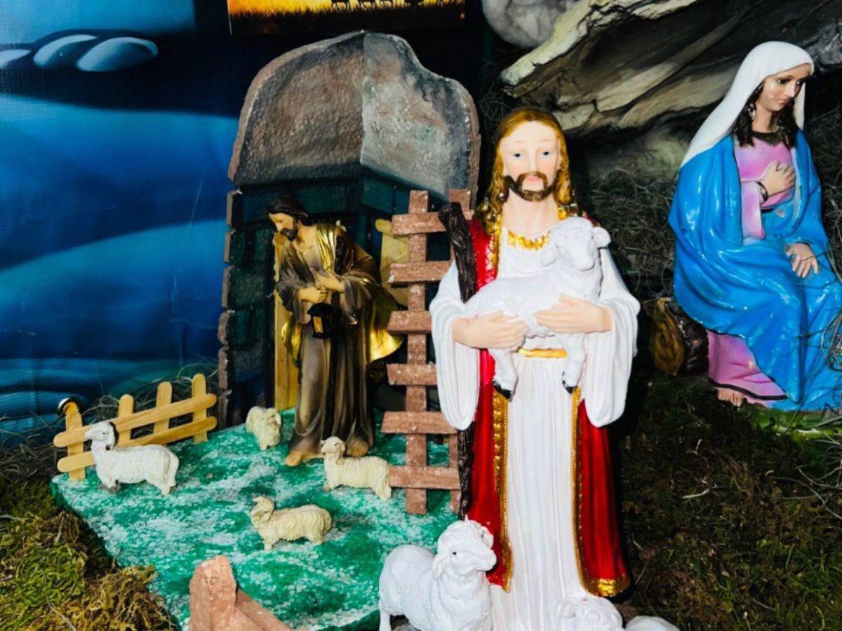 31 años de tradición: Nacimiento inspirado en El Buen Pastor abre sus puertas