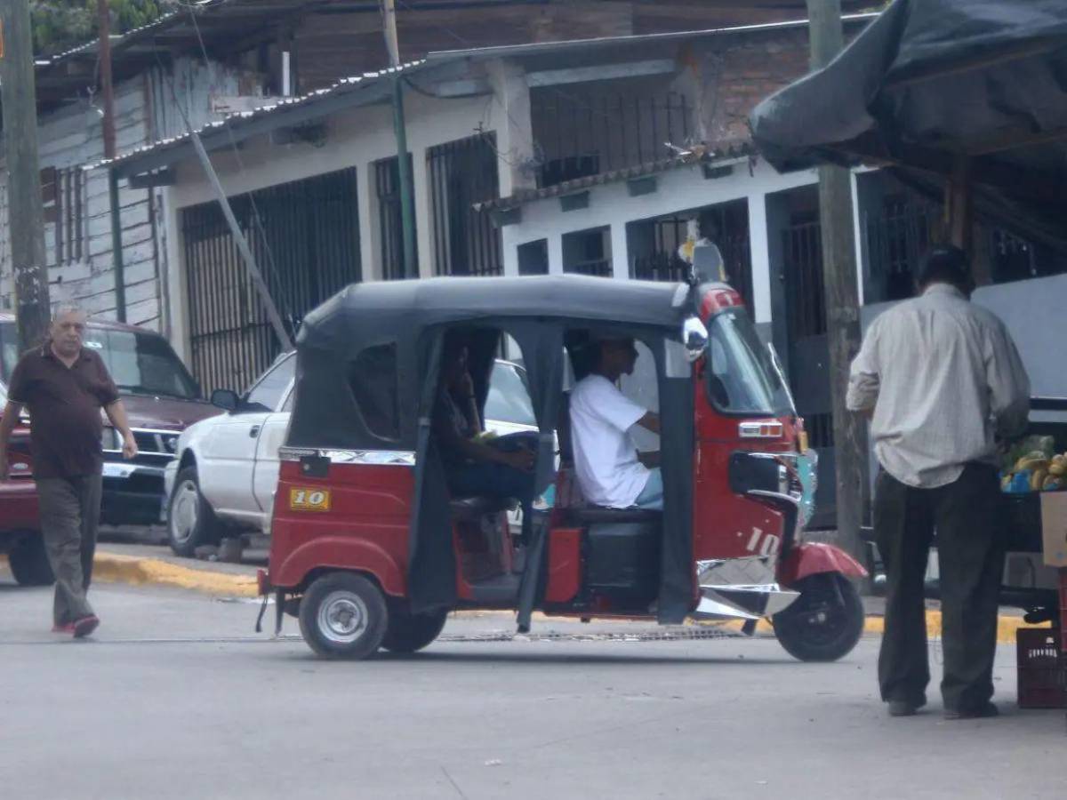 IHTT estima que más de 20 mil mototaxis circulan en Tegucigalpa