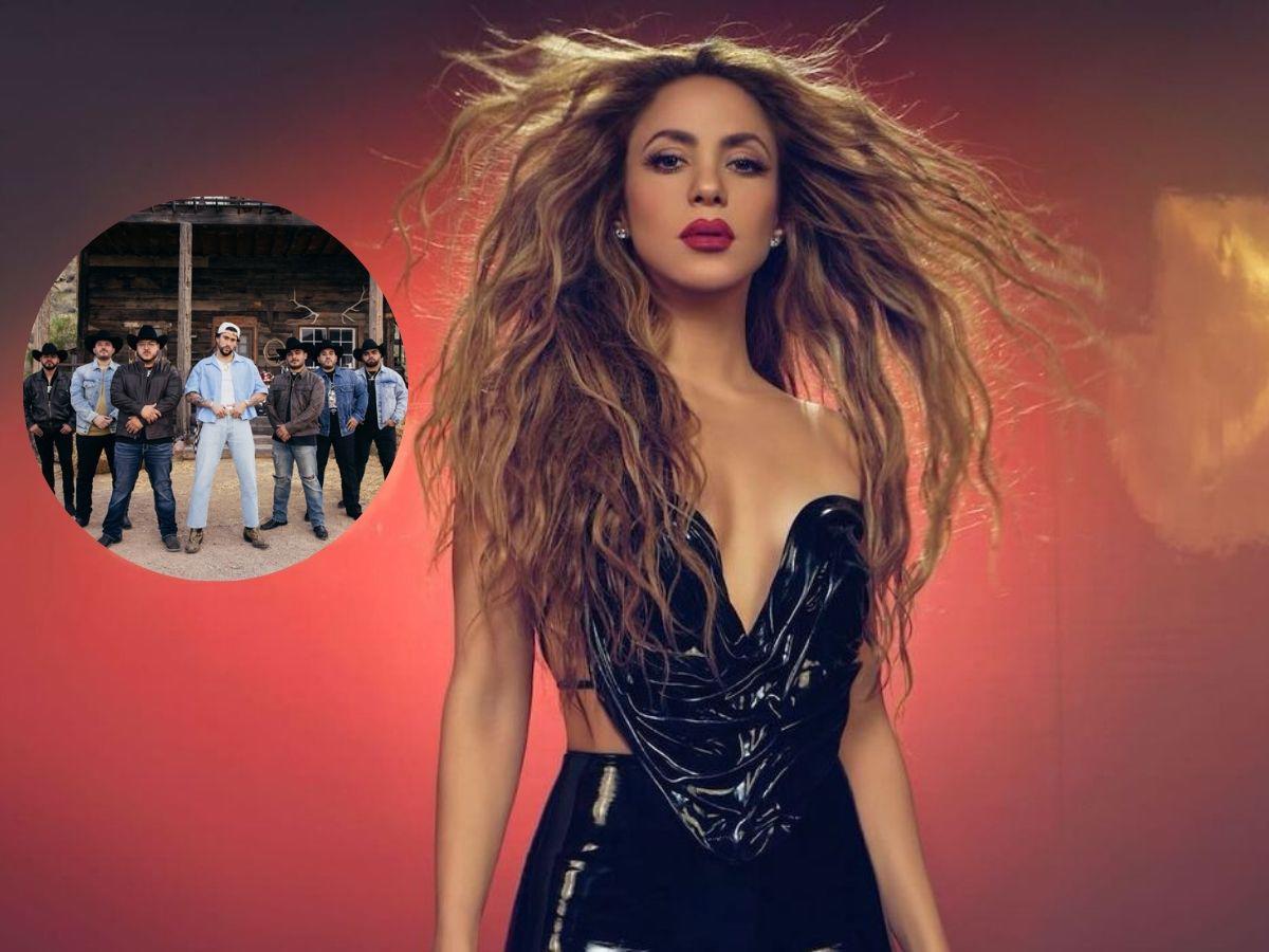 Shakira y Grupo Frontera revelan adelanto de su nueva colaboración