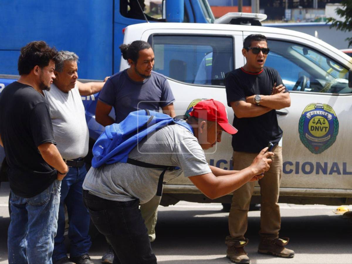 La víctima quedó atrapada bajo las llantas de una rastra: accidente en Choloma deja un muerto