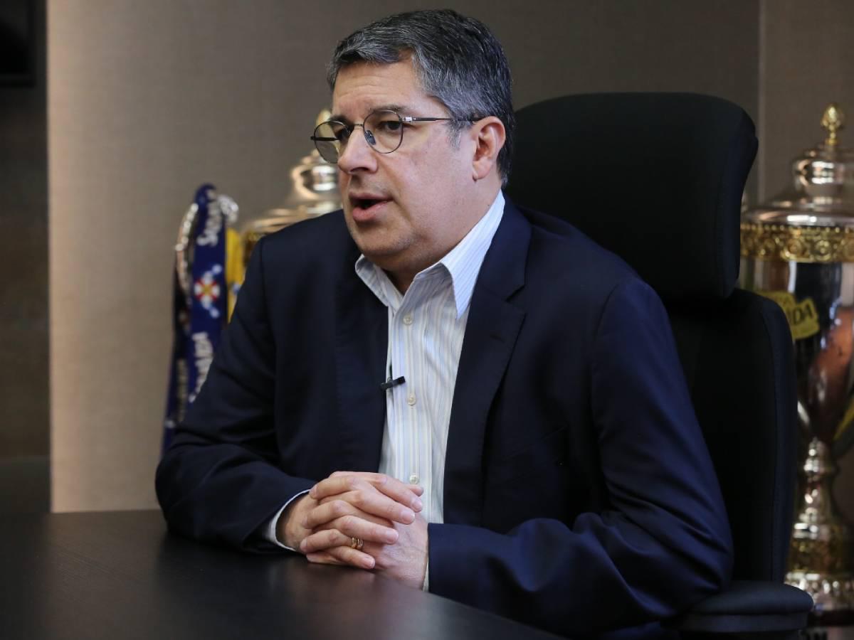 Presidente del Olimpia habla sobre la polémica ante UPN y el futuro de Troglio