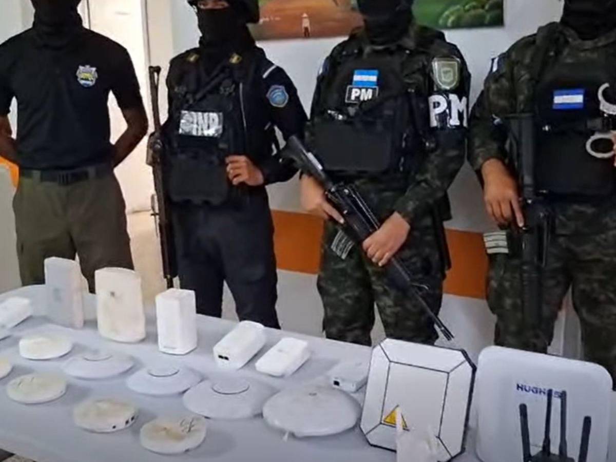 Hallan tecnología satelital de última generación en cárcel de Támara