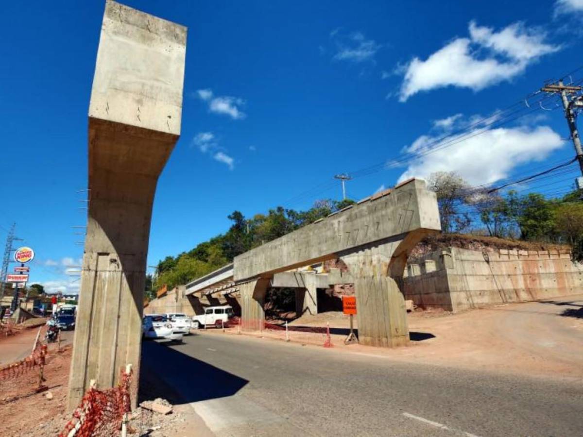 Reinician los trabajos en el puente elevado de colonia Kennedy de Tegucigalpa