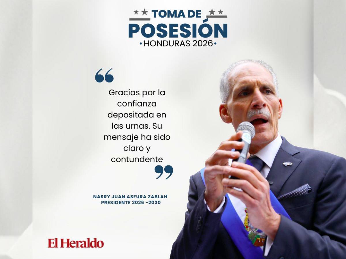 Entre agradecimiento a Dios y al pueblo hondureño: las mejores frases de Nasry Asfura