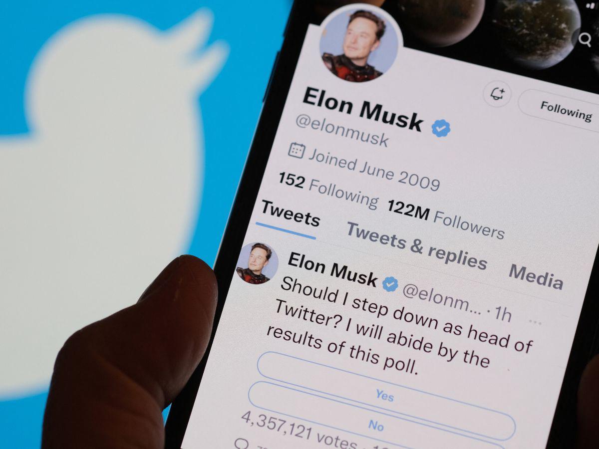 Usuarios de Twitter votan para que Musk deje de dirigir la plataforma