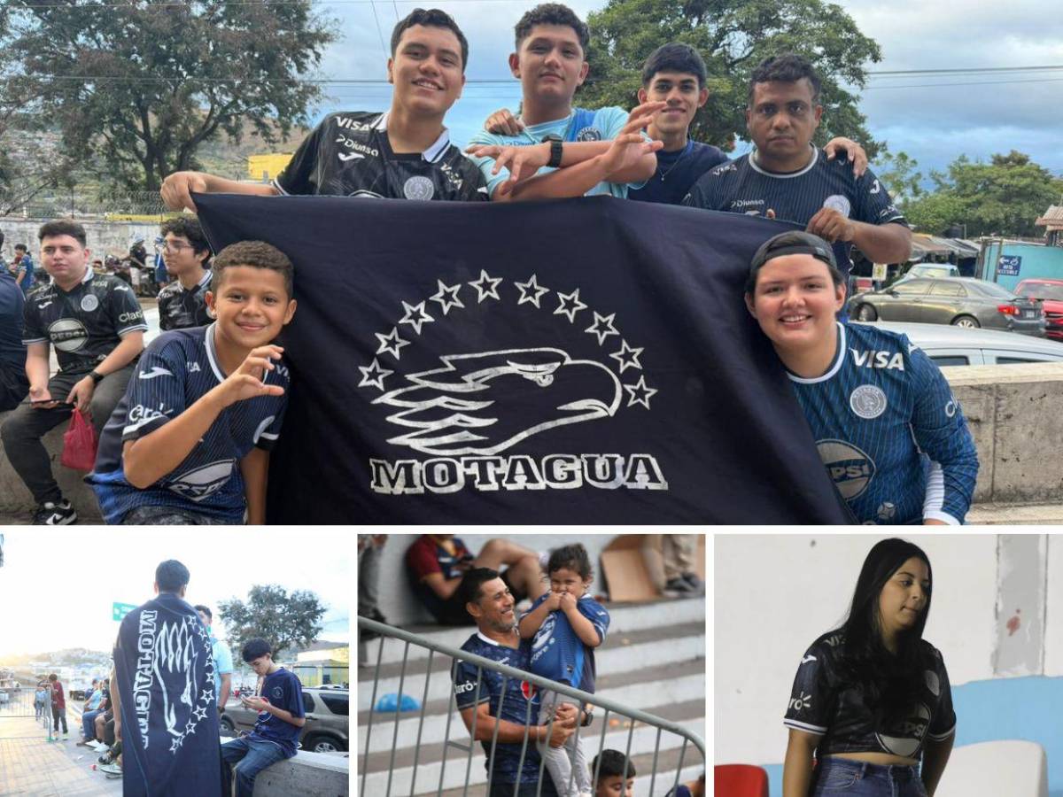 Aficionados del Motagua llegaron al estadio para vivir la fase triangular