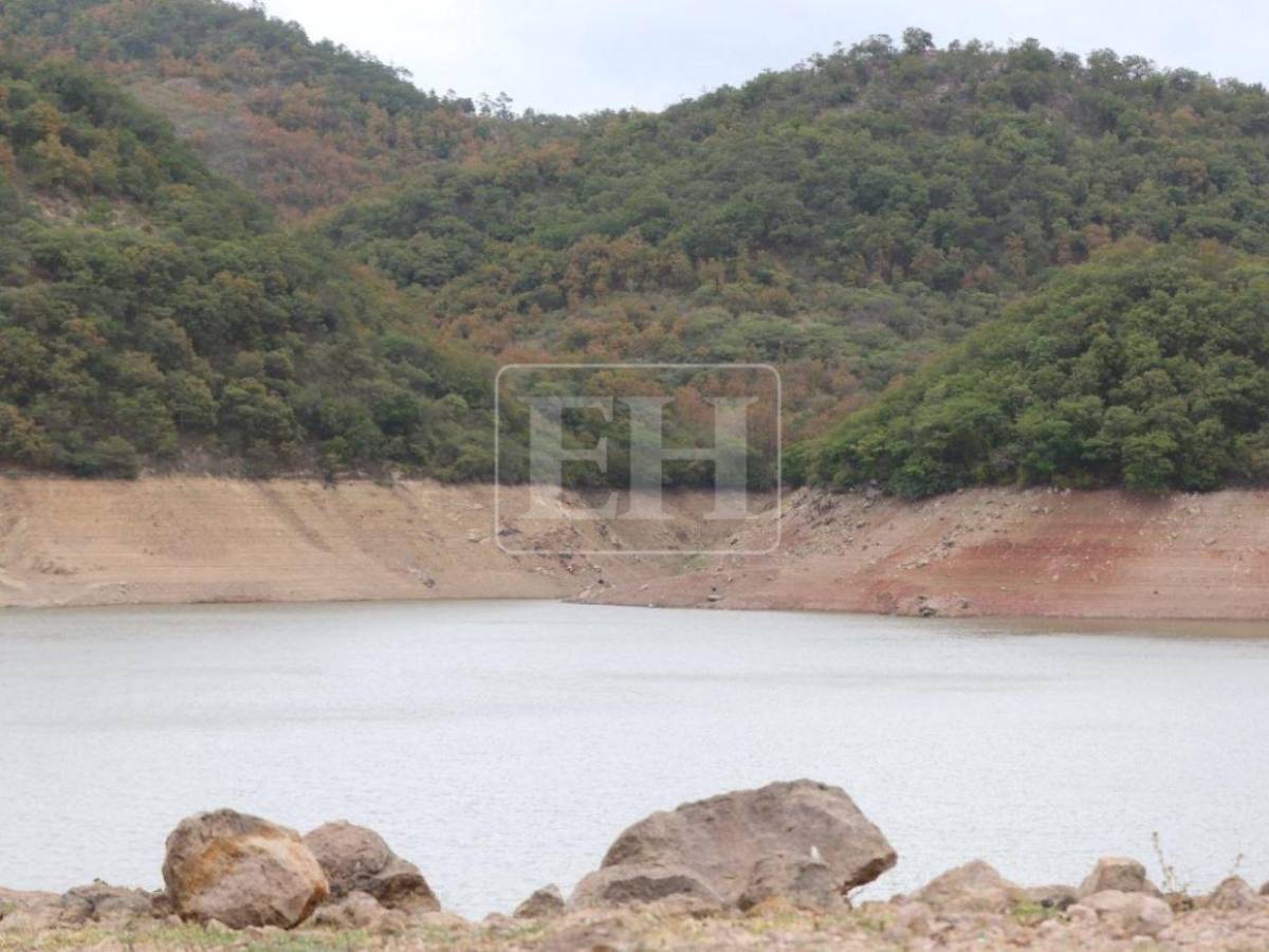 Niveles de agua alarmantes: Imágenes que muestran la crítica situación de la represa Concepción