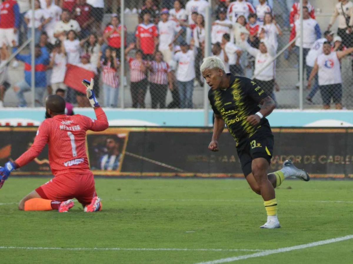 ¡Fugaz! Así fue la celebración del único gol del Real España en la final