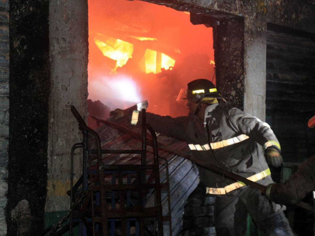 Comisario Carrasco: En puestos son más de 100 los afectados por incendio en mercado Medina de SPS