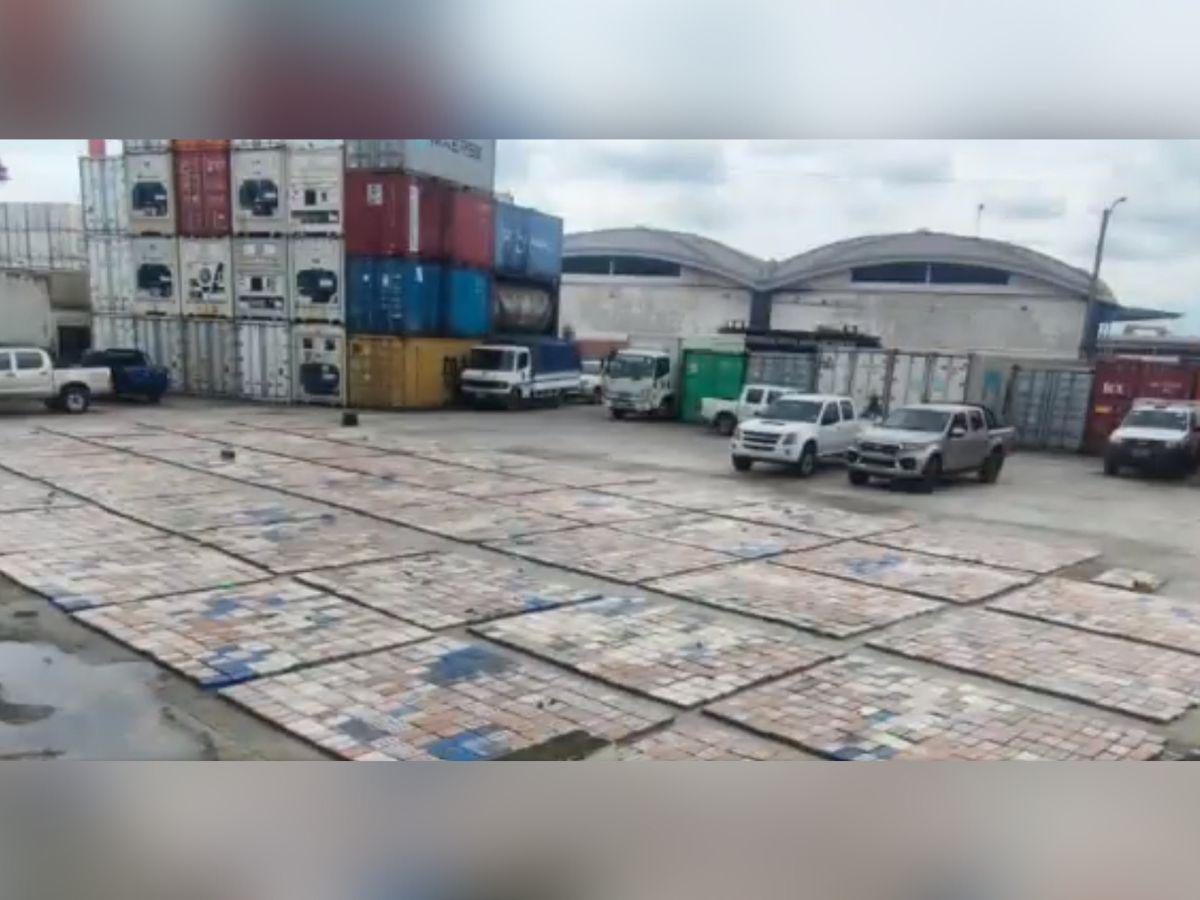 Ecuador decomisa casi 8 toneladas de cocaína que iban hacia Bélgica