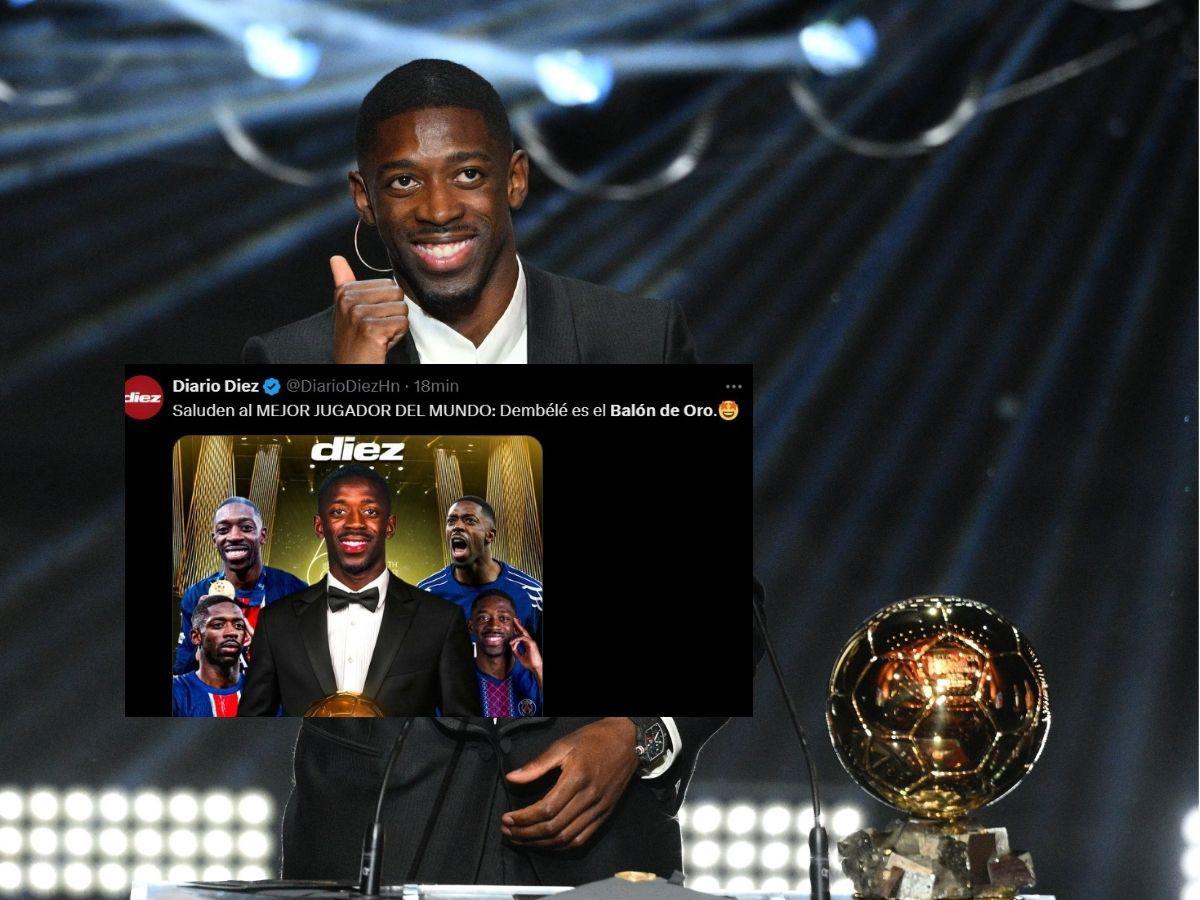 Broma pesada estará a años luz de Messi: Reacción de la prensa al ganador del Balón de Oro 2025