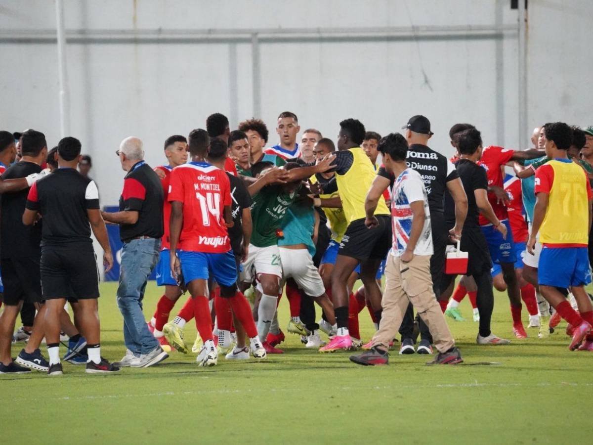 No es bueno para el fútbol: Keosseián habla sobre la pelea entre el Marathón y Olimpia