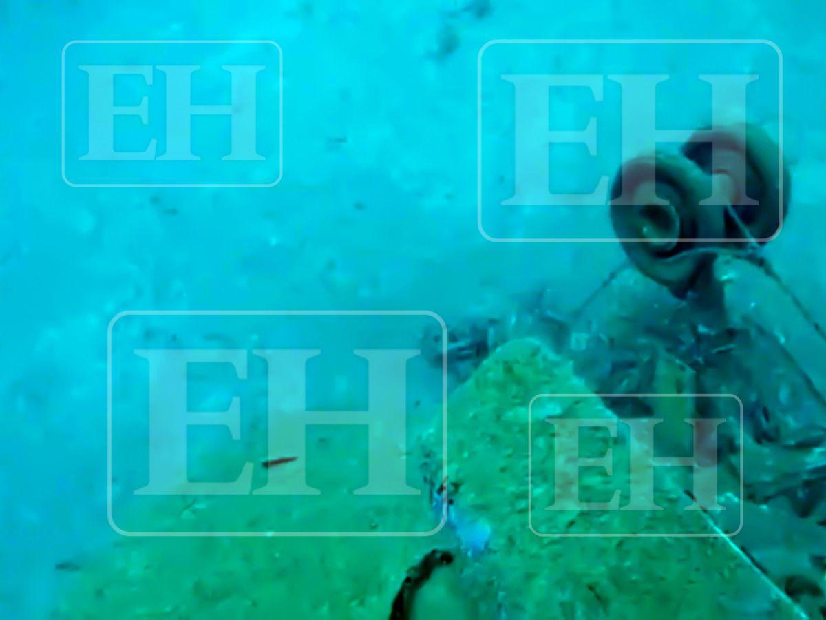 A un año de la tragedia aérea en Roatán: así luce desde el fondo del mar el avión